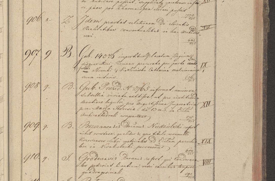 Zdjęcie nr 118 dla obiektu archiwalnego: Protocollon exhibitorum in Ecclesiasticis ex anno 1825