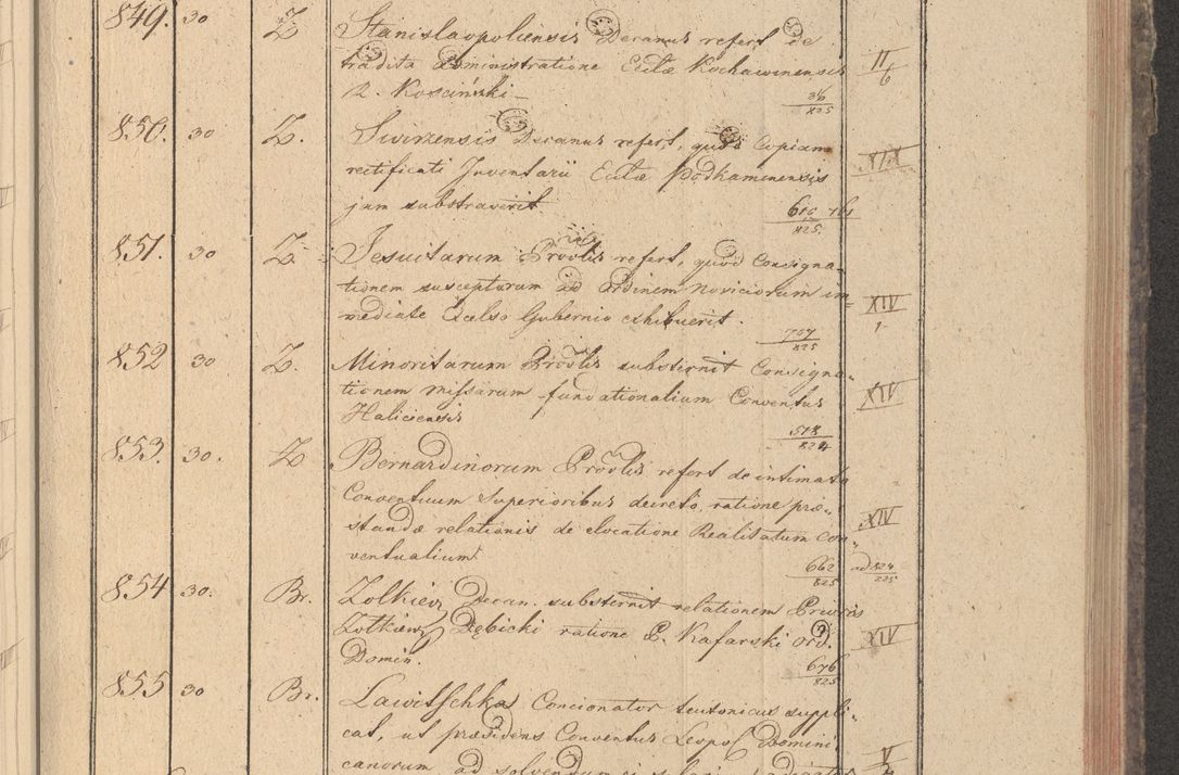Zdjęcie nr 112 dla obiektu archiwalnego: Protocollon exhibitorum in Ecclesiasticis ex anno 1825