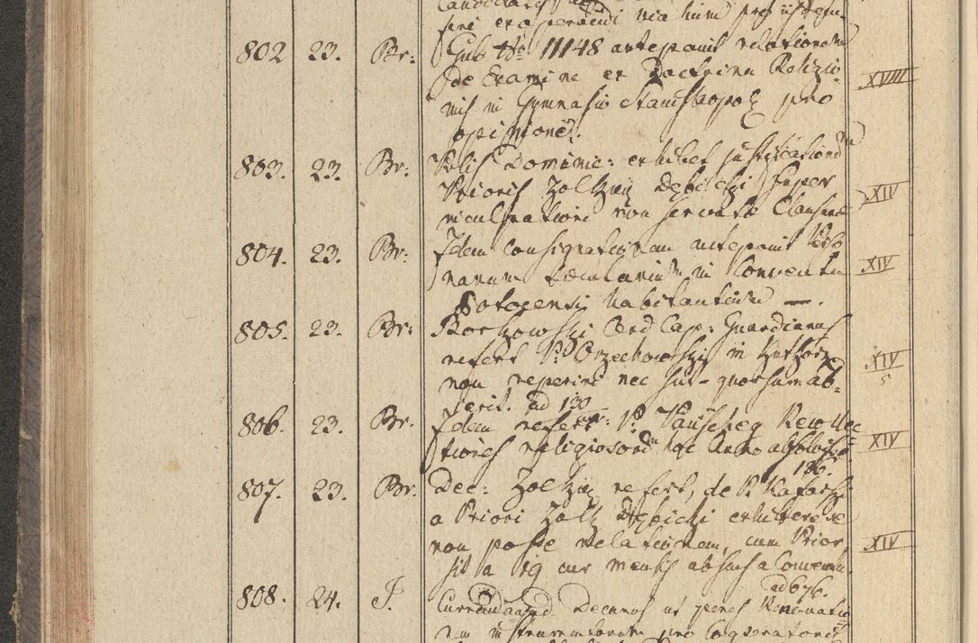 Zdjęcie nr 107 dla obiektu archiwalnego: Protocollon exhibitorum in Ecclesiasticis ex anno 1825