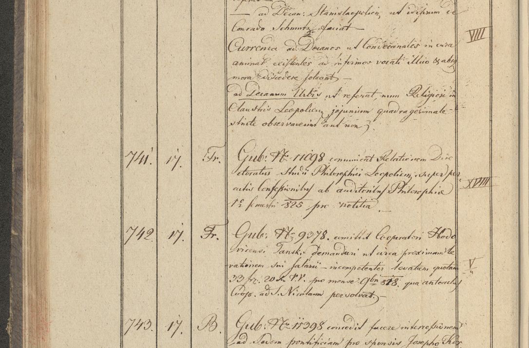 Zdjęcie nr 99 dla obiektu archiwalnego: Protocollon exhibitorum in Ecclesiasticis ex anno 1825