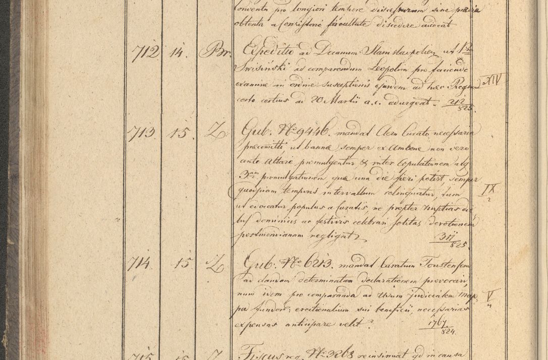 Zdjęcie nr 95 dla obiektu archiwalnego: Protocollon exhibitorum in Ecclesiasticis ex anno 1825