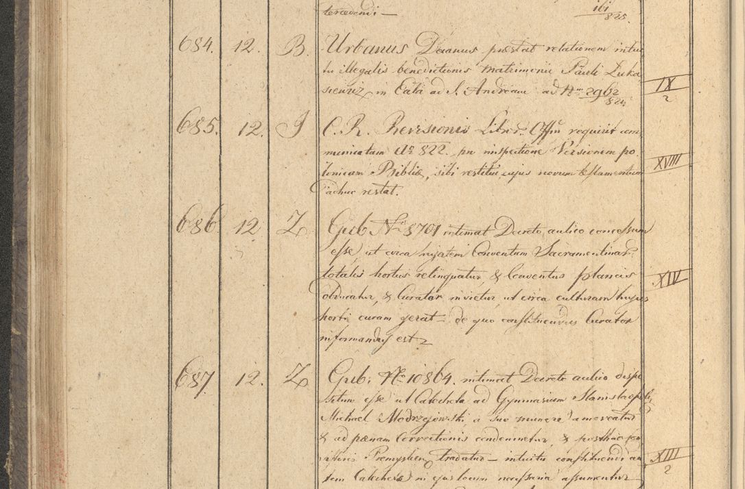Zdjęcie nr 91 dla obiektu archiwalnego: Protocollon exhibitorum in Ecclesiasticis ex anno 1825
