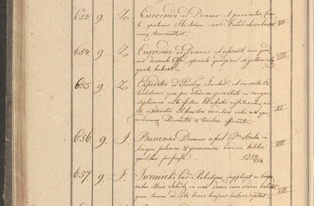 Zdjęcie nr 87 dla obiektu archiwalnego: Protocollon exhibitorum in Ecclesiasticis ex anno 1825