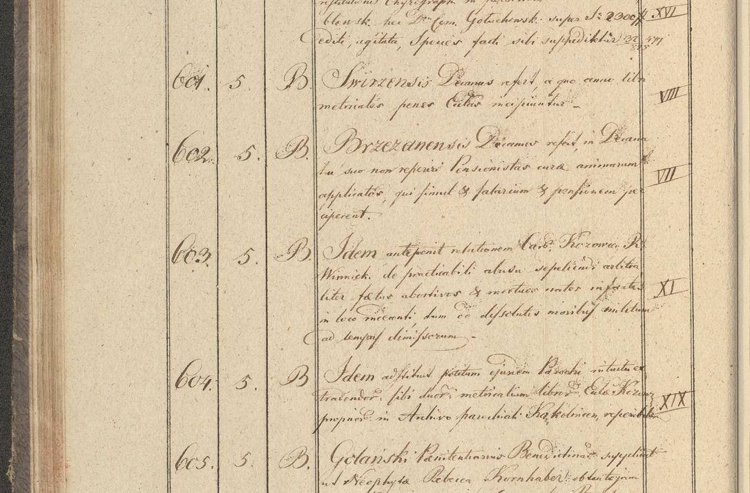 Zdjęcie nr 81 dla obiektu archiwalnego: Protocollon exhibitorum in Ecclesiasticis ex anno 1825