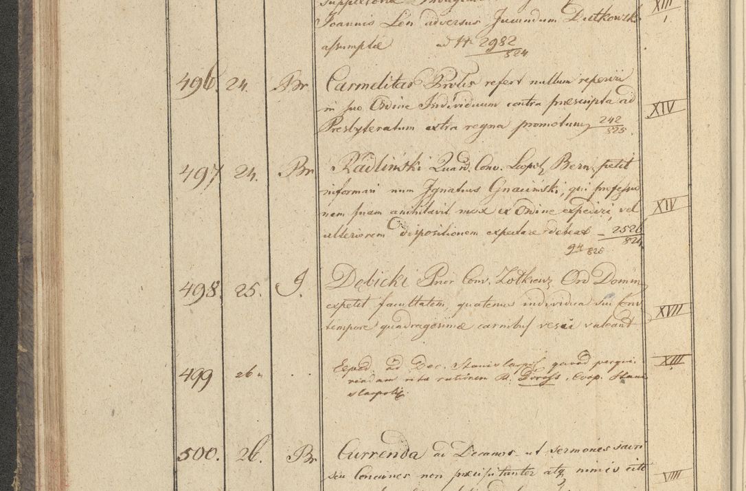 Zdjęcie nr 67 dla obiektu archiwalnego: Protocollon exhibitorum in Ecclesiasticis ex anno 1825
