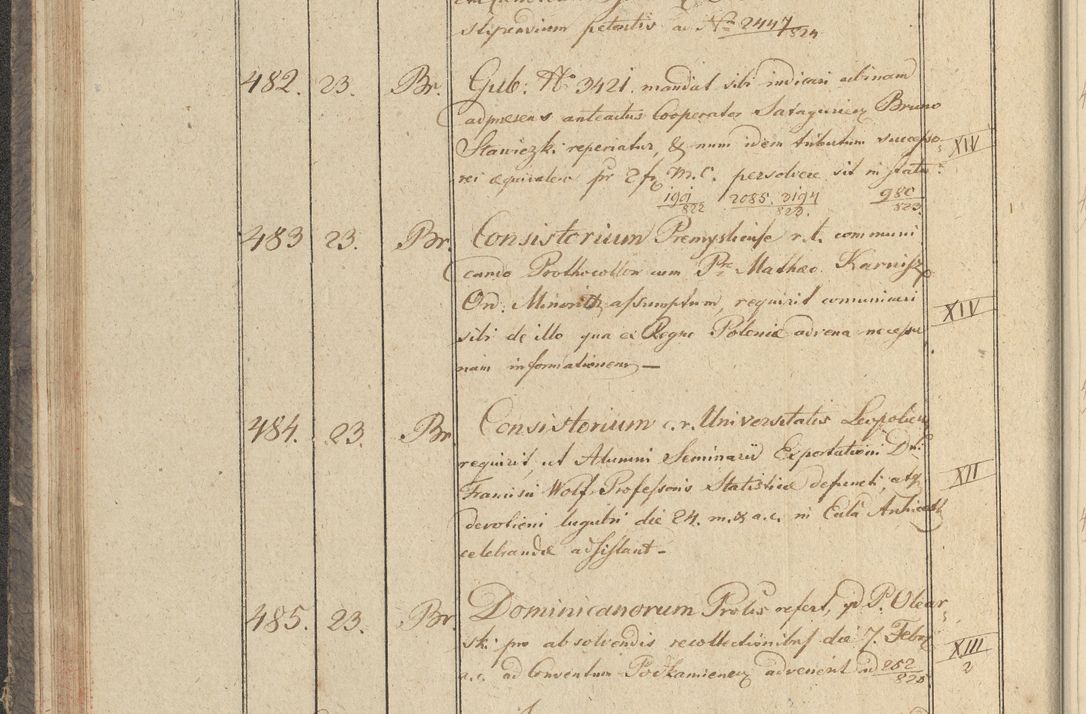 Zdjęcie nr 65 dla obiektu archiwalnego: Protocollon exhibitorum in Ecclesiasticis ex anno 1825