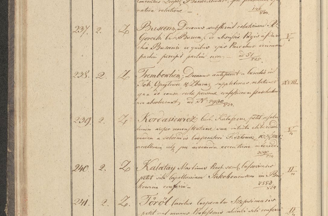 Zdjęcie nr 35 dla obiektu archiwalnego: Protocollon exhibitorum in Ecclesiasticis ex anno 1825