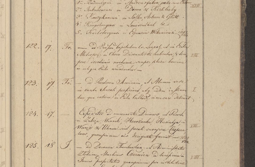 Zdjęcie nr 20 dla obiektu archiwalnego: Protocollon exhibitorum in Ecclesiasticis ex anno 1825