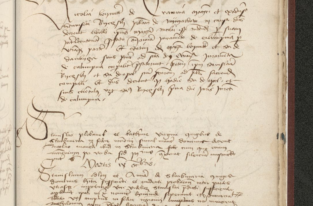 Zdjęcie nr 654 dla obiektu archiwalnego: [Acta actorum officialia coram Raphaele de Skawina]