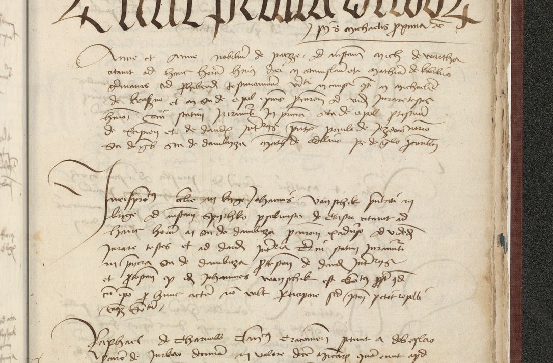 Zdjęcie nr 640 dla obiektu archiwalnego: [Acta actorum officialia coram Raphaele de Skawina]