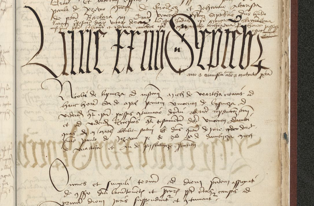 Zdjęcie nr 636 dla obiektu archiwalnego: [Acta actorum officialia coram Raphaele de Skawina]