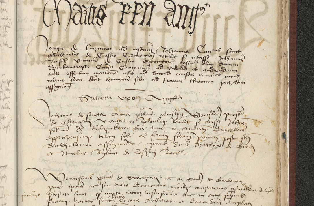 Zdjęcie nr 612 dla obiektu archiwalnego: [Acta actorum officialia coram Raphaele de Skawina]