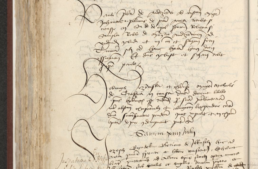 Zdjęcie nr 605 dla obiektu archiwalnego: [Acta actorum officialia coram Raphaele de Skawina]