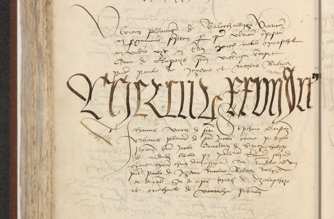 Zdjęcie nr 587 dla obiektu archiwalnego: [Acta actorum officialia coram Raphaele de Skawina]