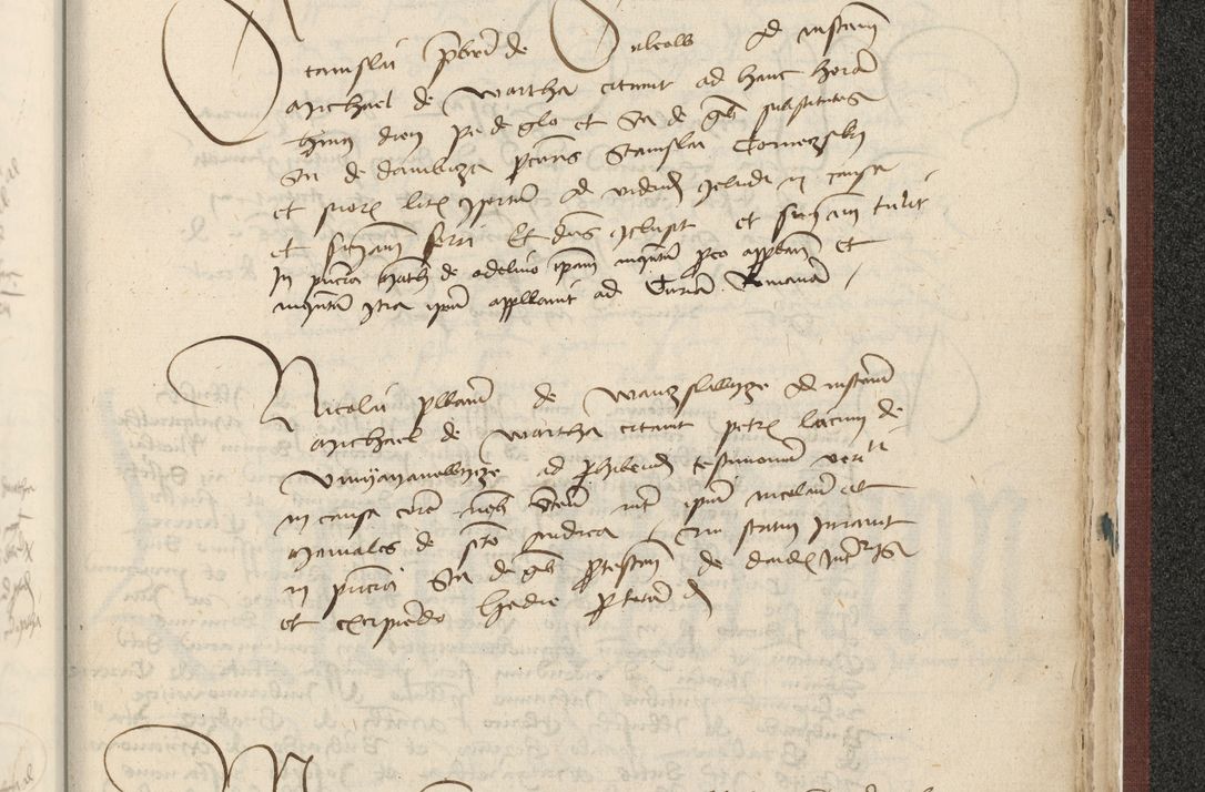 Zdjęcie nr 582 dla obiektu archiwalnego: [Acta actorum officialia coram Raphaele de Skawina]