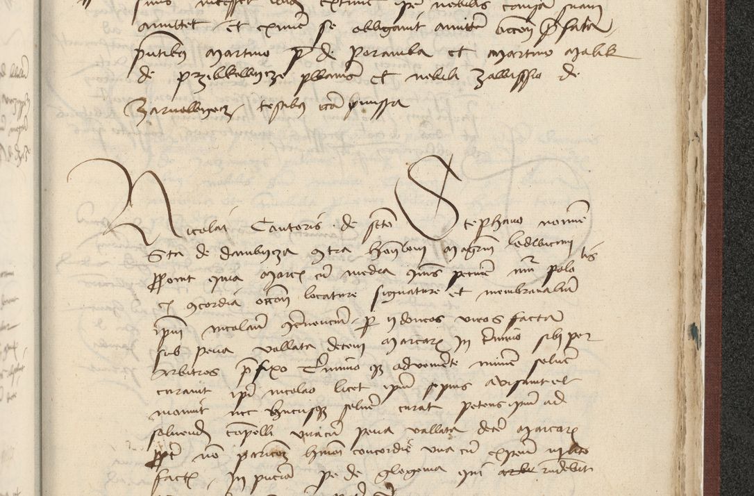 Zdjęcie nr 576 dla obiektu archiwalnego: [Acta actorum officialia coram Raphaele de Skawina]