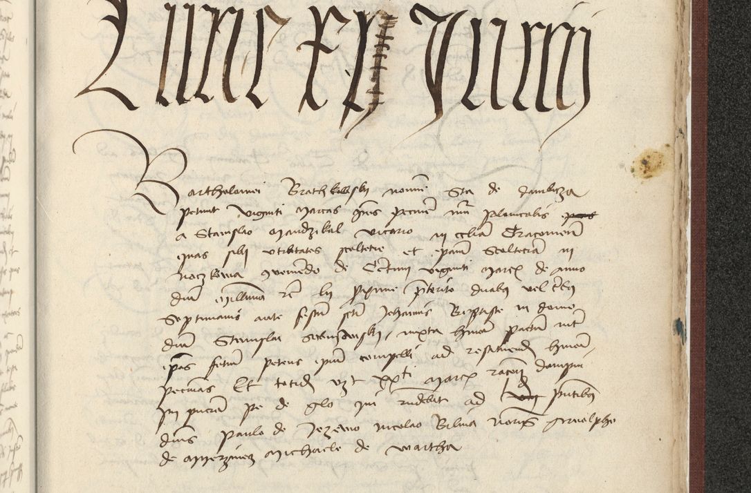 Zdjęcie nr 560 dla obiektu archiwalnego: [Acta actorum officialia coram Raphaele de Skawina]