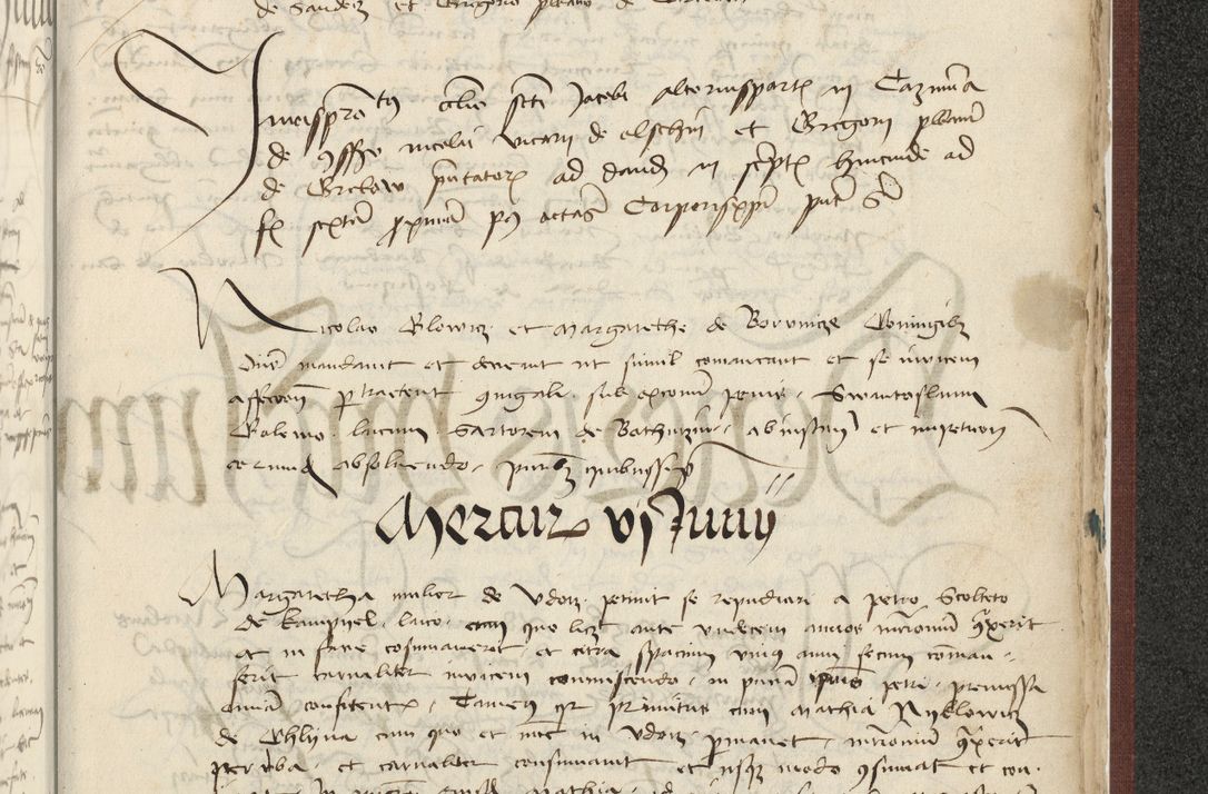 Zdjęcie nr 552 dla obiektu archiwalnego: [Acta actorum officialia coram Raphaele de Skawina]