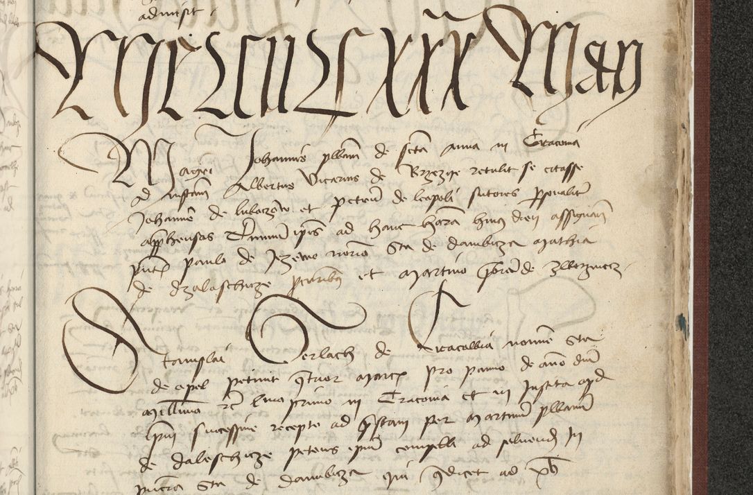 Zdjęcie nr 550 dla obiektu archiwalnego: [Acta actorum officialia coram Raphaele de Skawina]