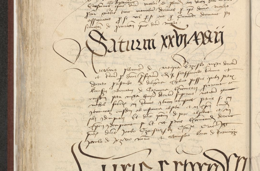 Zdjęcie nr 547 dla obiektu archiwalnego: [Acta actorum officialia coram Raphaele de Skawina]