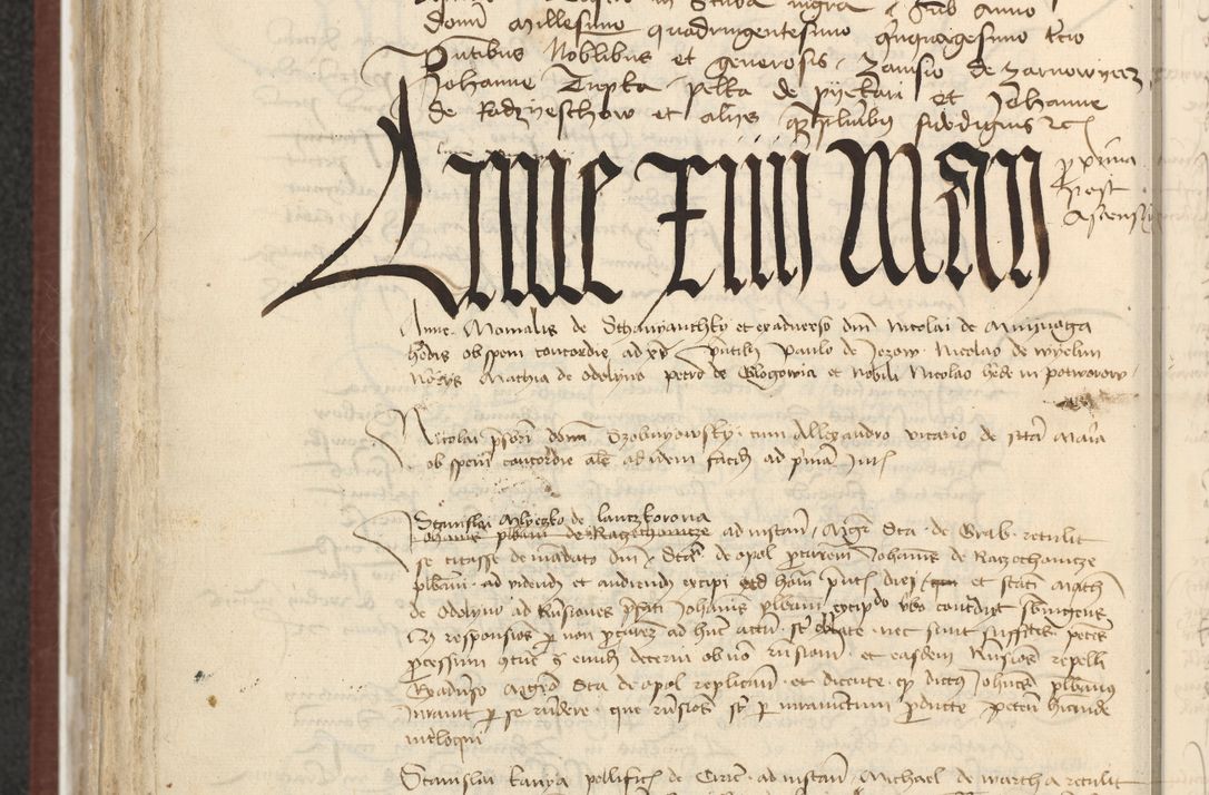 Zdjęcie nr 533 dla obiektu archiwalnego: [Acta actorum officialia coram Raphaele de Skawina]