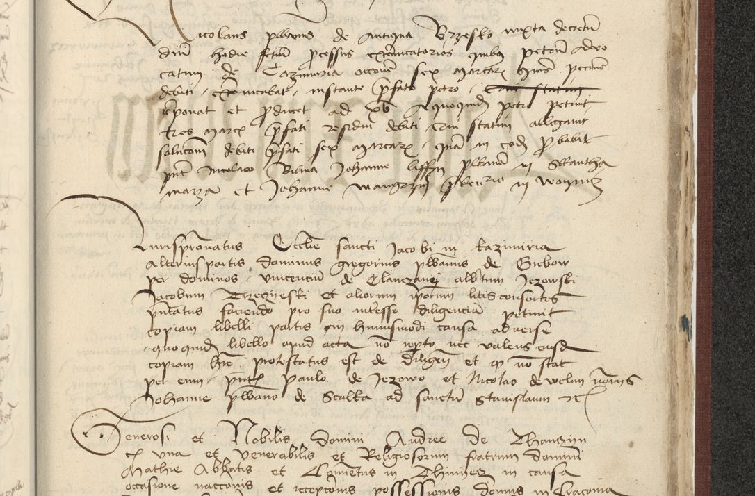 Zdjęcie nr 532 dla obiektu archiwalnego: [Acta actorum officialia coram Raphaele de Skawina]