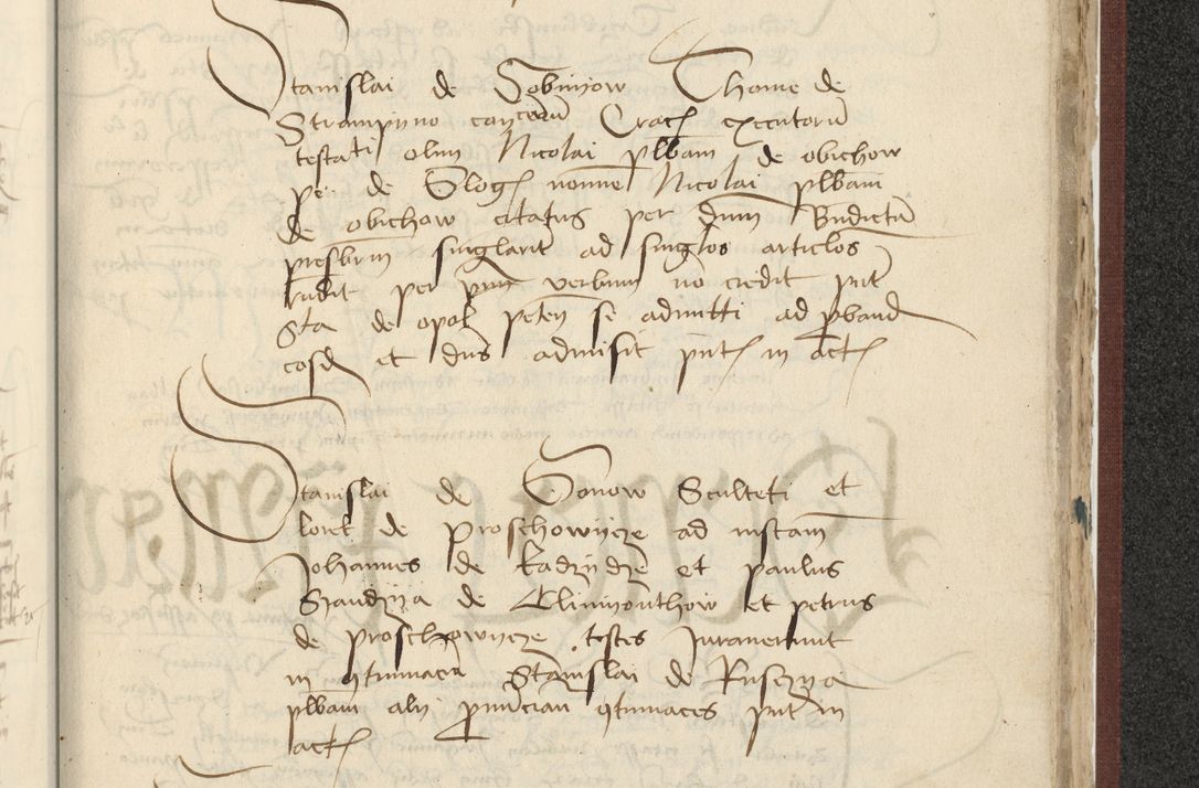 Zdjęcie nr 528 dla obiektu archiwalnego: [Acta actorum officialia coram Raphaele de Skawina]