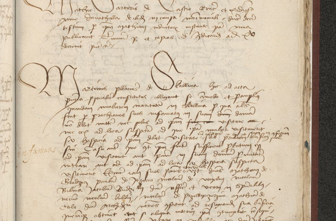 Zdjęcie nr 500 dla obiektu archiwalnego: [Acta actorum officialia coram Raphaele de Skawina]