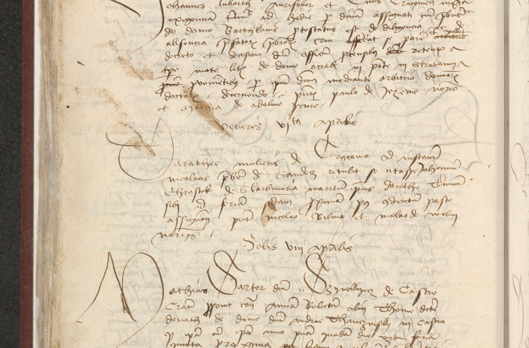 Zdjęcie nr 495 dla obiektu archiwalnego: [Acta actorum officialia coram Raphaele de Skawina]