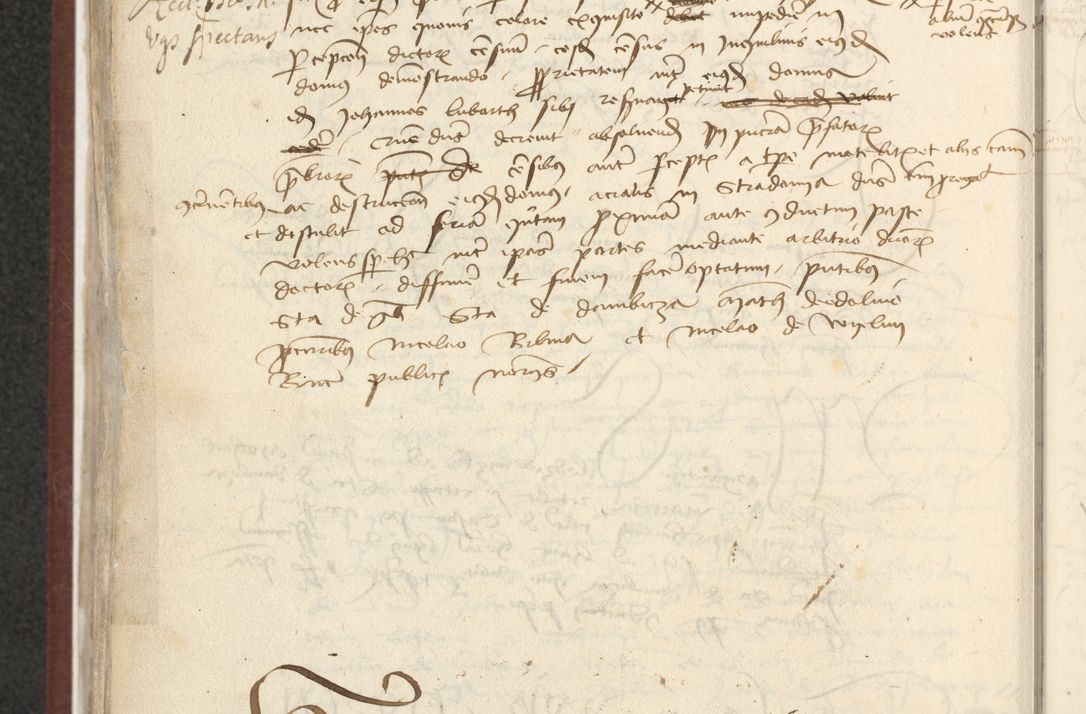 Zdjęcie nr 489 dla obiektu archiwalnego: [Acta actorum officialia coram Raphaele de Skawina]