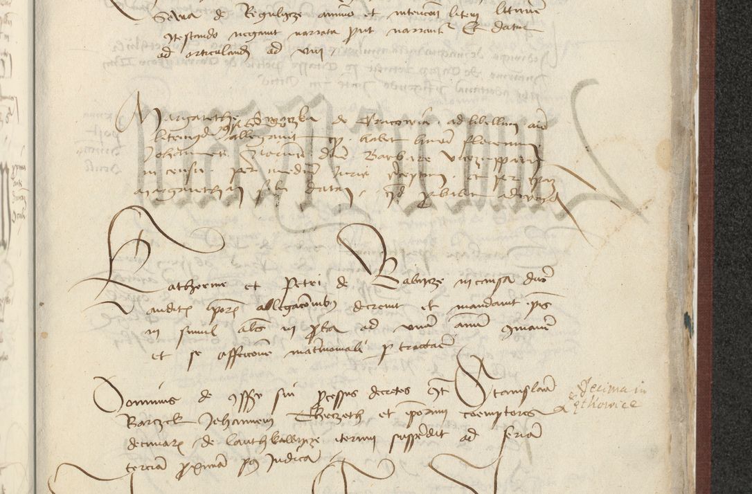 Zdjęcie nr 462 dla obiektu archiwalnego: [Acta actorum officialia coram Raphaele de Skawina]