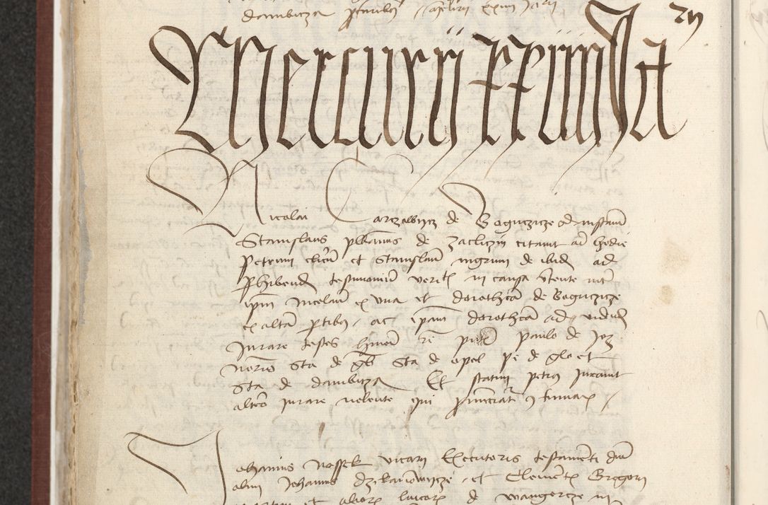 Zdjęcie nr 435 dla obiektu archiwalnego: [Acta actorum officialia coram Raphaele de Skawina]