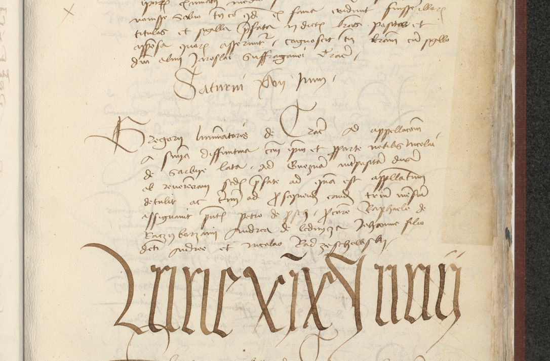 Zdjęcie nr 412 dla obiektu archiwalnego: [Acta actorum officialia coram Raphaele de Skawina]