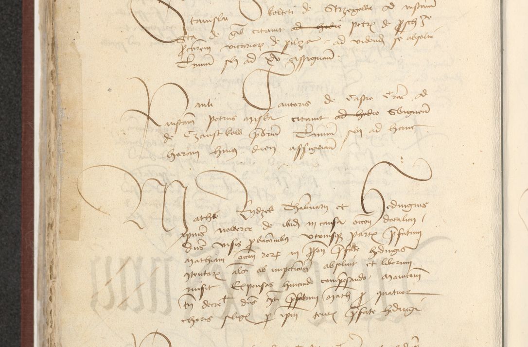 Zdjęcie nr 413 dla obiektu archiwalnego: [Acta actorum officialia coram Raphaele de Skawina]