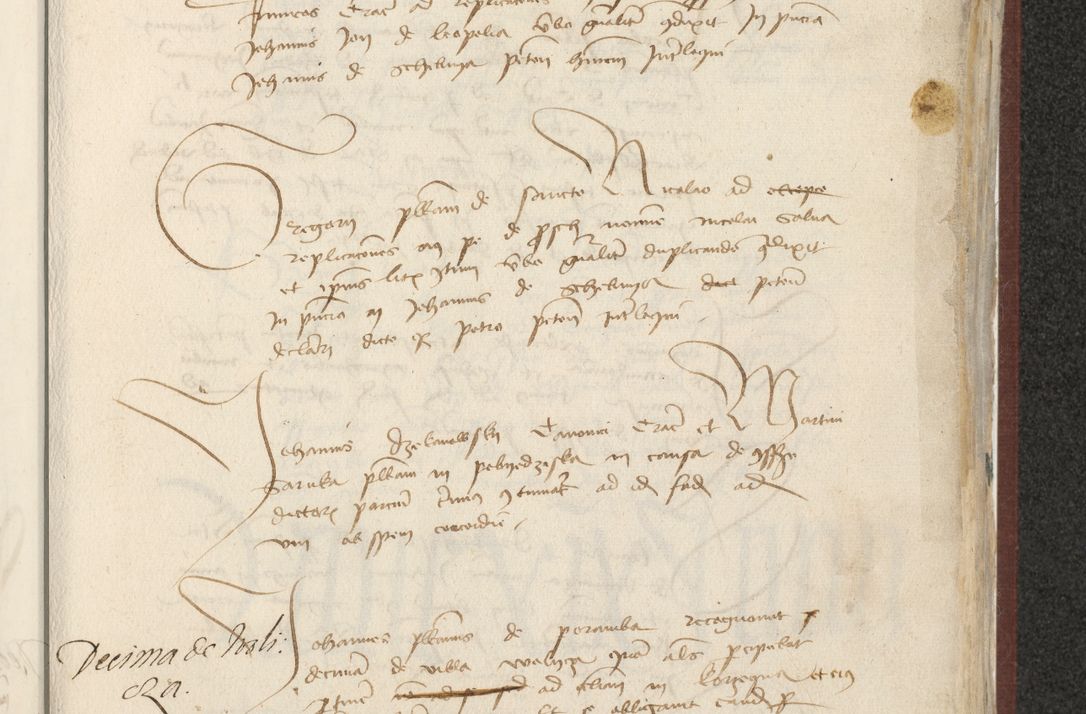 Zdjęcie nr 410 dla obiektu archiwalnego: [Acta actorum officialia coram Raphaele de Skawina]