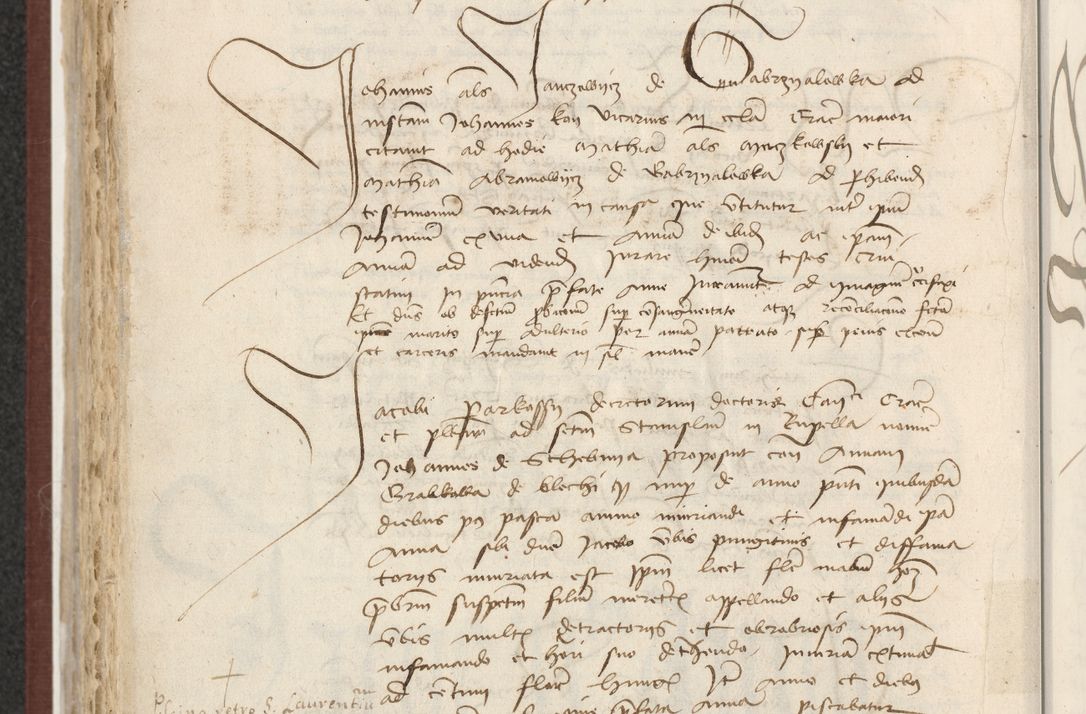 Zdjęcie nr 405 dla obiektu archiwalnego: [Acta actorum officialia coram Raphaele de Skawina]