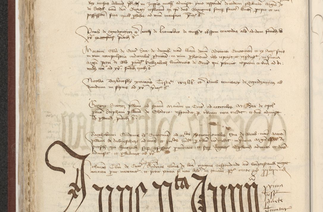 Zdjęcie nr 403 dla obiektu archiwalnego: [Acta actorum officialia coram Raphaele de Skawina]