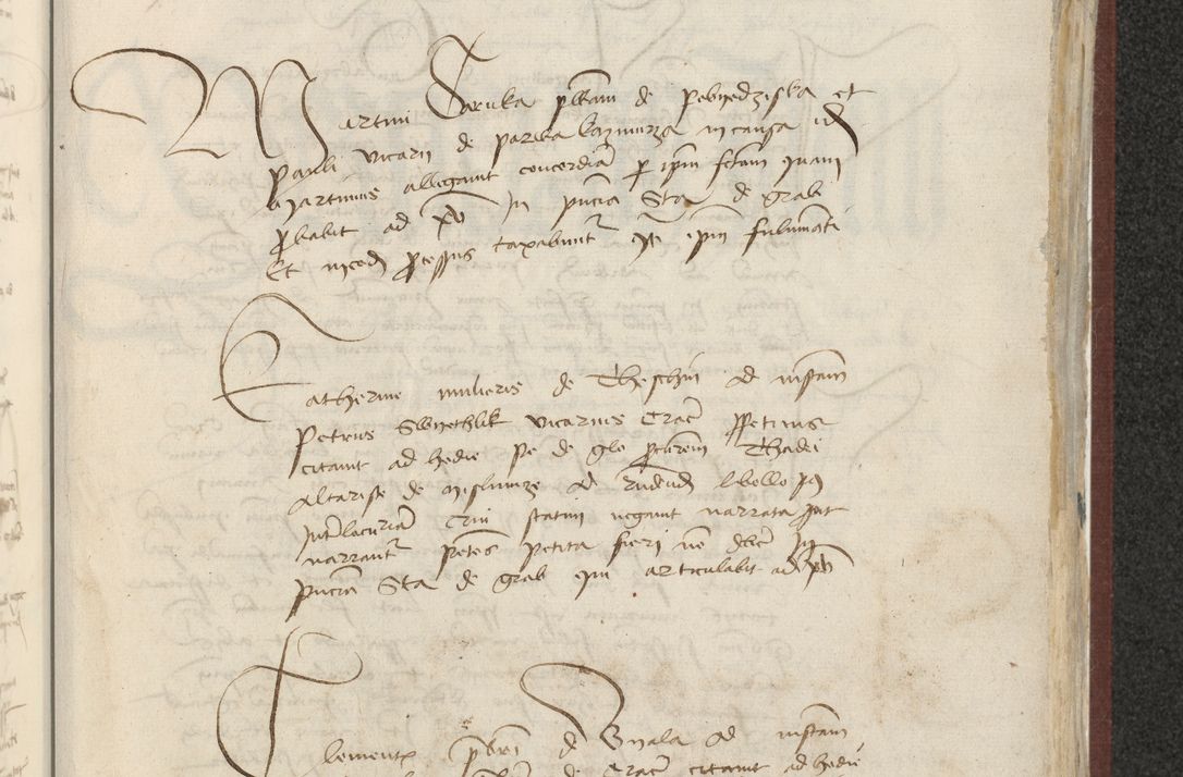 Zdjęcie nr 404 dla obiektu archiwalnego: [Acta actorum officialia coram Raphaele de Skawina]