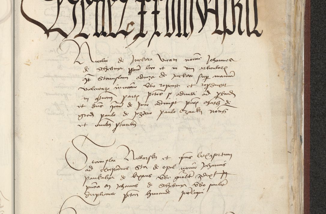 Zdjęcie nr 376 dla obiektu archiwalnego: [Acta actorum officialia coram Raphaele de Skawina]