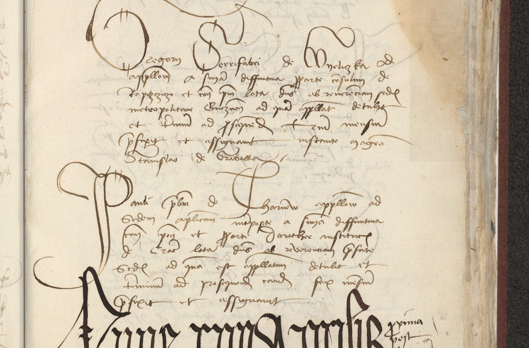 Zdjęcie nr 364 dla obiektu archiwalnego: [Acta actorum officialia coram Raphaele de Skawina]