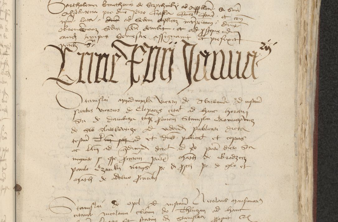 Zdjęcie nr 284 dla obiektu archiwalnego: [Acta actorum officialia coram Raphaele de Skawina]