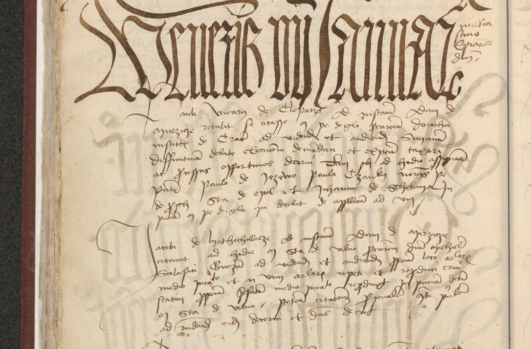 Zdjęcie nr 275 dla obiektu archiwalnego: [Acta actorum officialia coram Raphaele de Skawina]