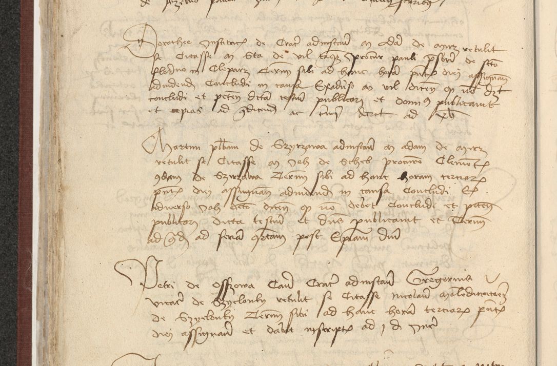 Zdjęcie nr 257 dla obiektu archiwalnego: [Acta actorum officialia coram Raphaele de Skawina]