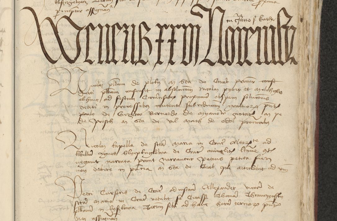 Zdjęcie nr 248 dla obiektu archiwalnego: [Acta actorum officialia coram Raphaele de Skawina]