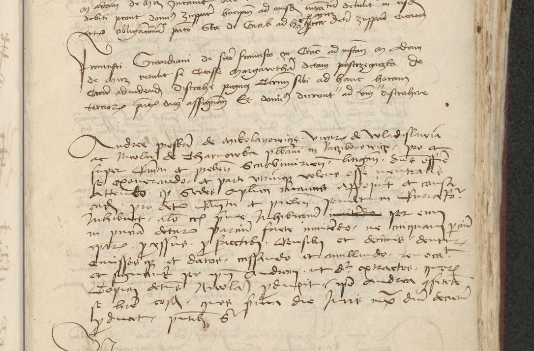 Zdjęcie nr 244 dla obiektu archiwalnego: [Acta actorum officialia coram Raphaele de Skawina]