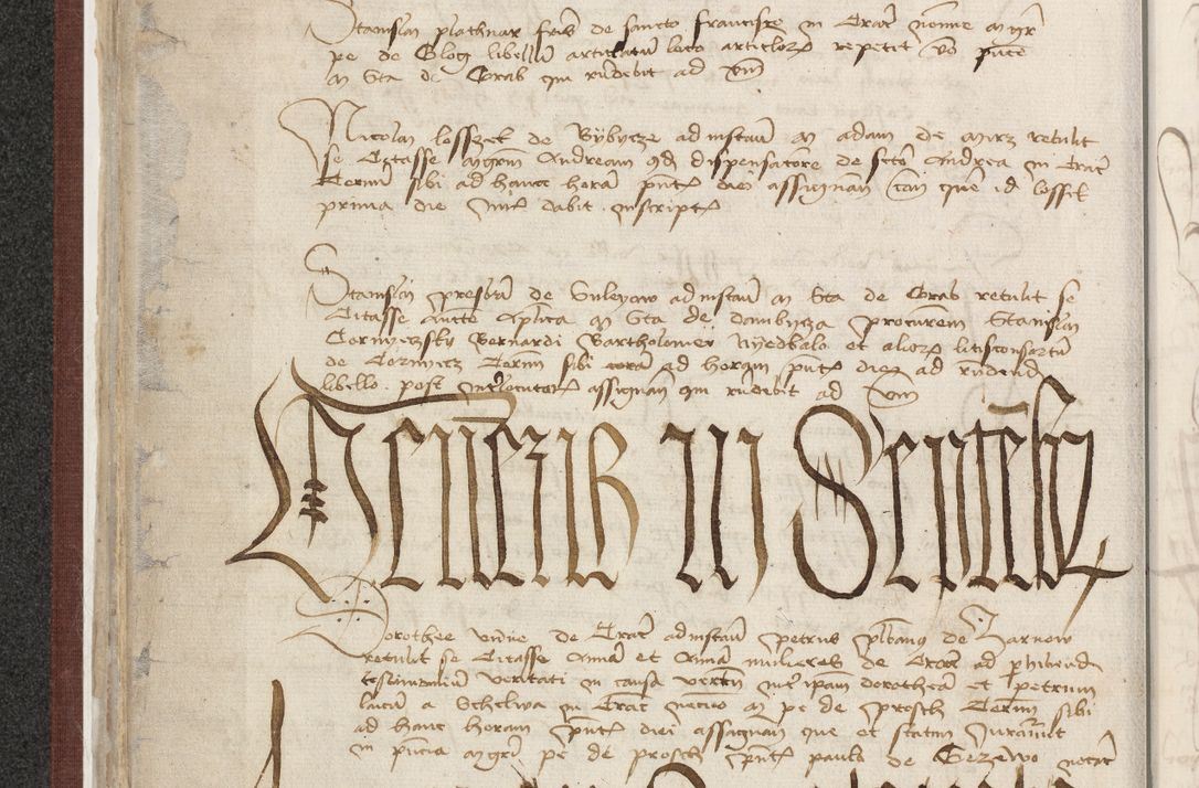 Zdjęcie nr 198 dla obiektu archiwalnego: [Acta actorum officialia coram Raphaele de Skawina]