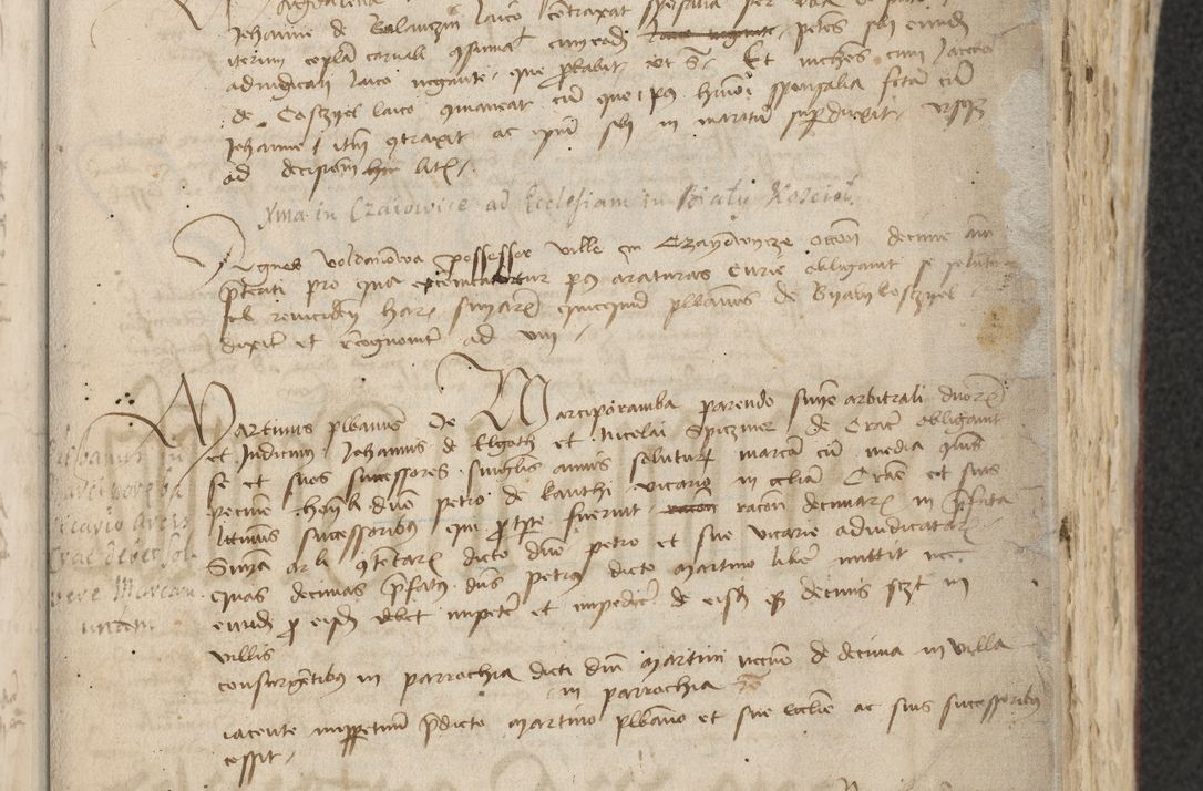 Zdjęcie nr 197 dla obiektu archiwalnego: [Acta actorum officialia coram Raphaele de Skawina]