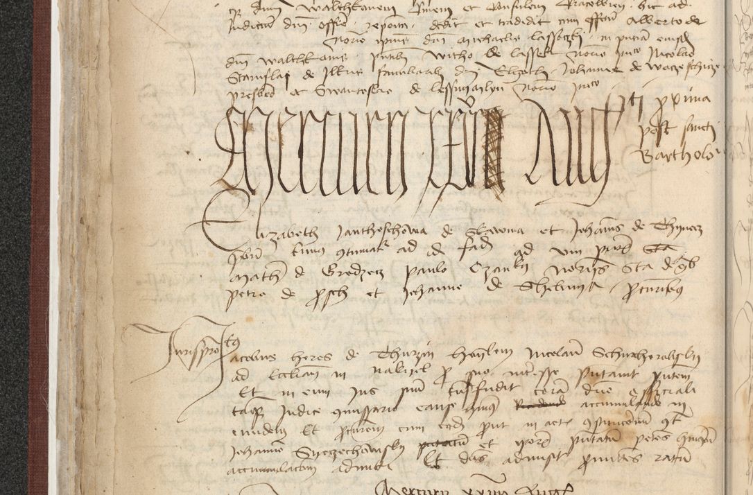 Zdjęcie nr 112 dla obiektu archiwalnego: [Acta actorum officialia coram Raphaele de Skawina]