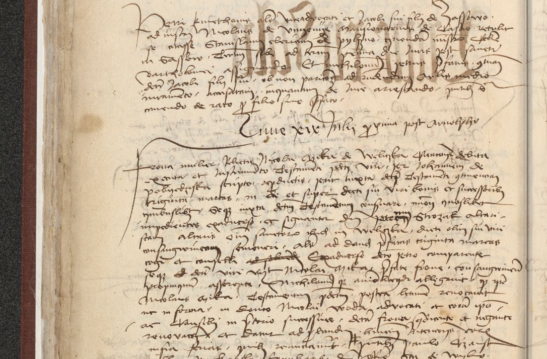 Zdjęcie nr 110 dla obiektu archiwalnego: [Acta actorum officialia coram Raphaele de Skawina]