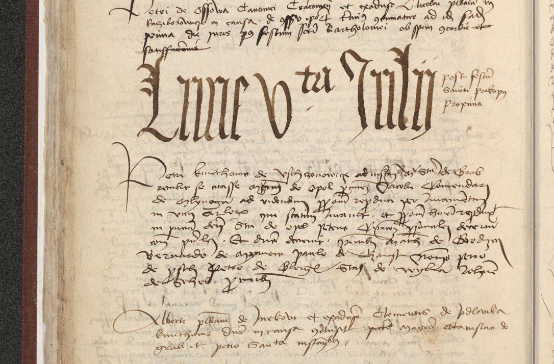 Zdjęcie nr 104 dla obiektu archiwalnego: [Acta actorum officialia coram Raphaele de Skawina]